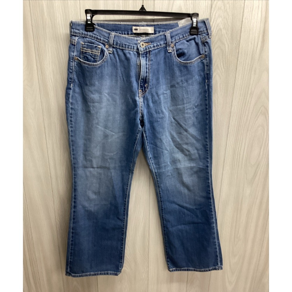 LEVI'S Women's (Size 14) 515‎ Boot Cut Jeans Pockets Cotton Stretch